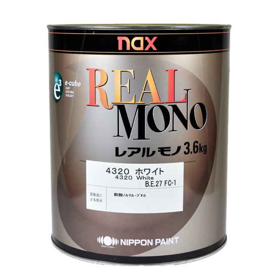 日本ペイント nax レアルモノ （ホワイト/3.6kg）