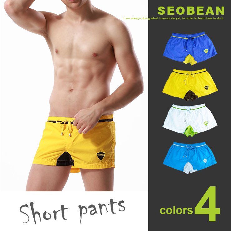 SEOBEAN セビン 即乾 シャカシャカ ショートパンツ ランパン