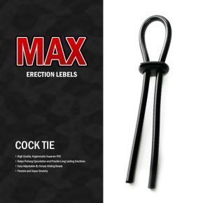 MAX シリコンコックタイ 130 フリーサイズ ペニスリング