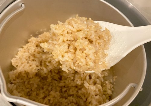 玄米炊飯