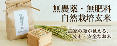 無農薬・無肥料の自然栽培玄米