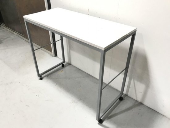 アイアン　ウッド　サロンテーブル　ダイニングテーブル　作業テーブル　900×420 インダストリアル　送料無料 - CRAFTCOLLECT