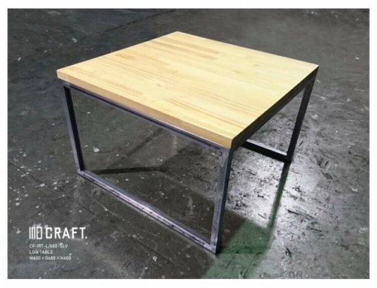 ［おしゃれ］送料無料　ローテーブル　机　家具　アイアン　ハンドメイド　インダストリアル - CRAFTCOLLECT