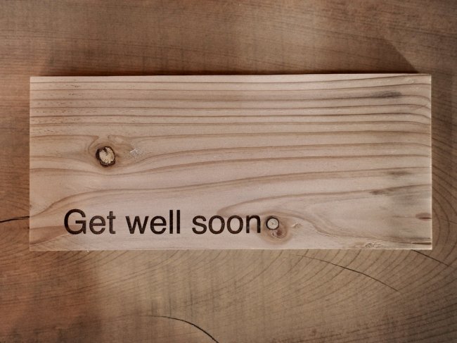 coaster / Get well soon