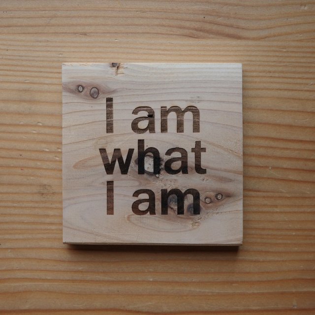 coaster / I am what I am