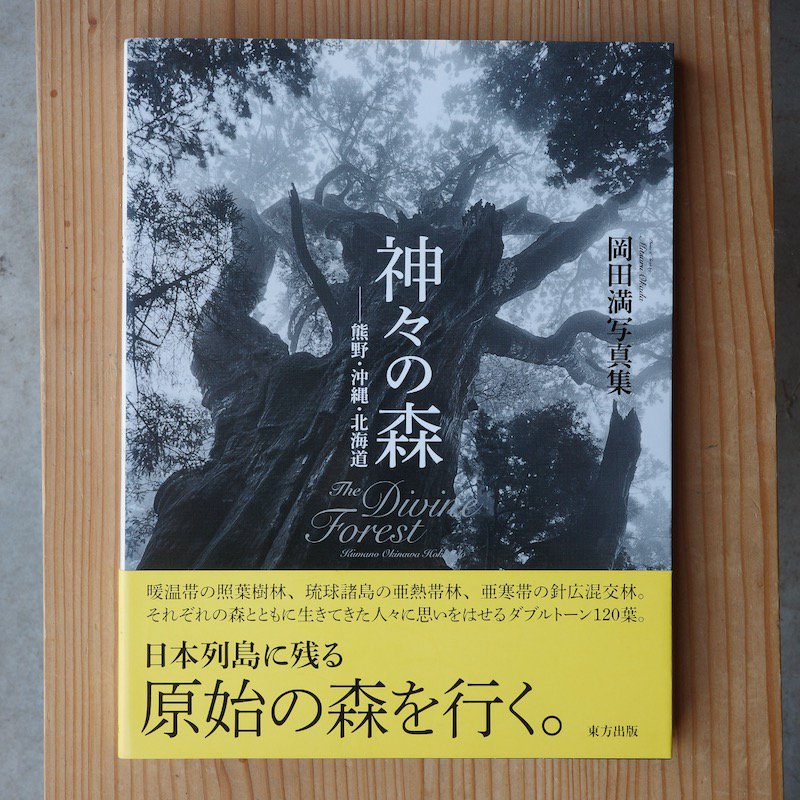 神々の森　熊野・沖縄・北海道－岡田満写真集　新本30%OFF - BACKWOOD