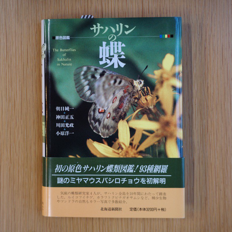 サハリンの蝶 原色図鑑 | 蝶類研究家による10年間の調査成果を収録 - BACKWOOD