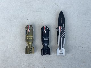 TAC-FORCE shark bomb knife 