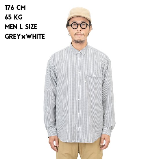 11,086円3/2まで Mサイズ Basic Long Sleeve ShirtStripe