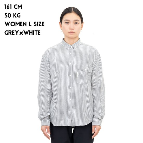 11,086円3/2まで Mサイズ Basic Long Sleeve ShirtStripe