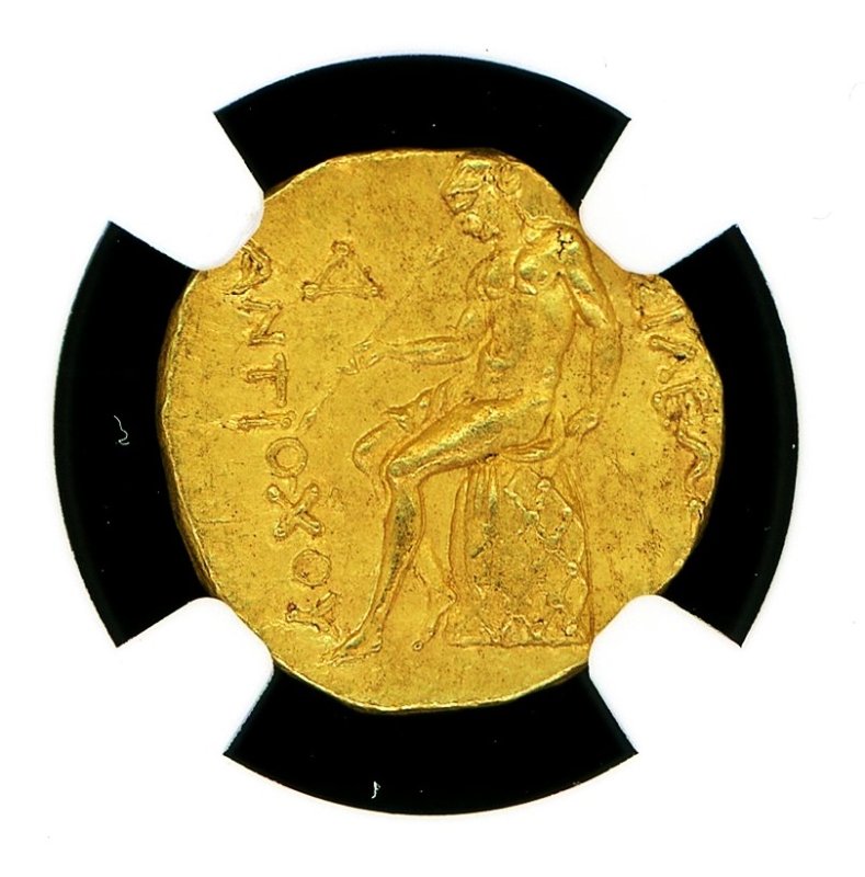 古代セレウコス朝シリア アンティオコス1世 stater金貨 NGC MS 4/5 5/5