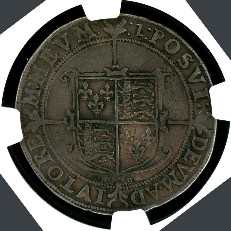 イギリス エリザベス1世 1/2CROWN銀貨 NGC VF35 - 名古屋 創業65年 時遊屋 古銭・アンティークコイン・切手専門店