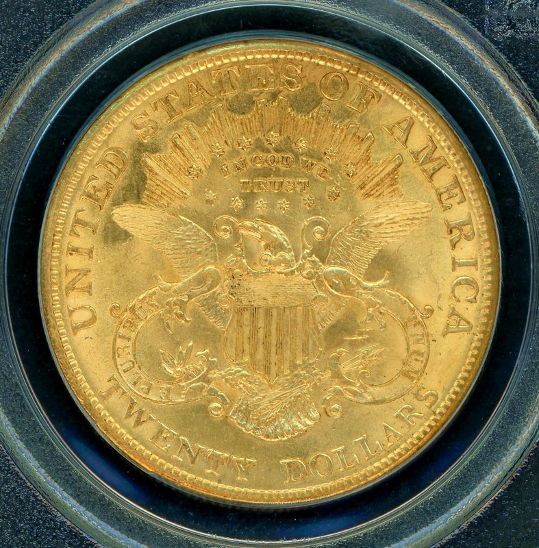 1904年 アメリカ リバティヘッドダブルイーグル20ドル金貨 PCGS MS63 - 貨幣