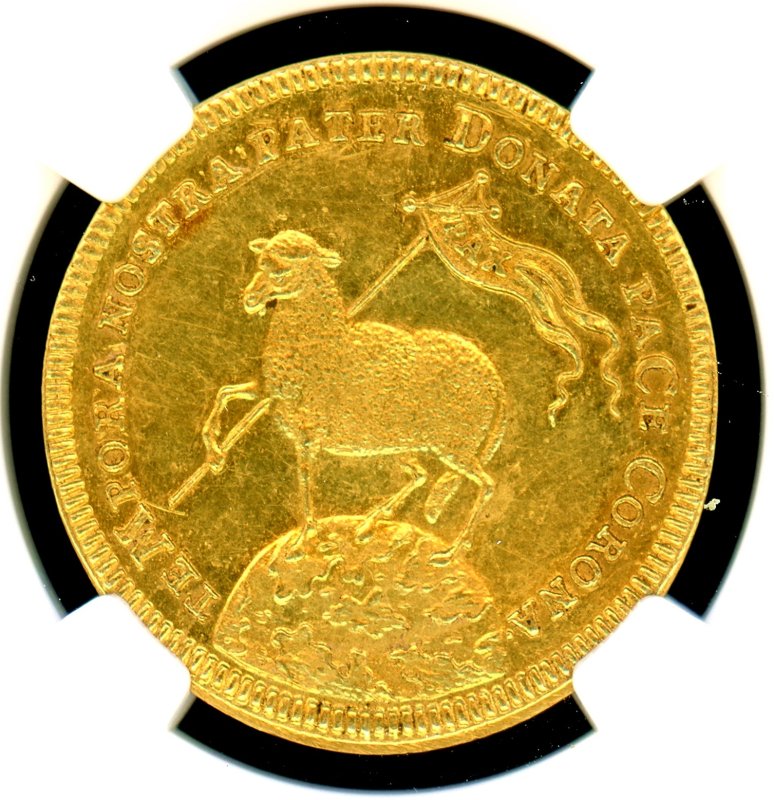 ドイツ ニュルンベルク 1700年 ラムダカット 2Ducat リストライク金貨 NGC MS61 - 名古屋 創業65年 時遊屋 古銭・ アンティークコイン・切手専門店