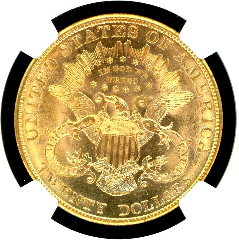 アメリカ 1904年 リバティヘッド 20ドル金貨 NGC MS62 - 名古屋 創業65