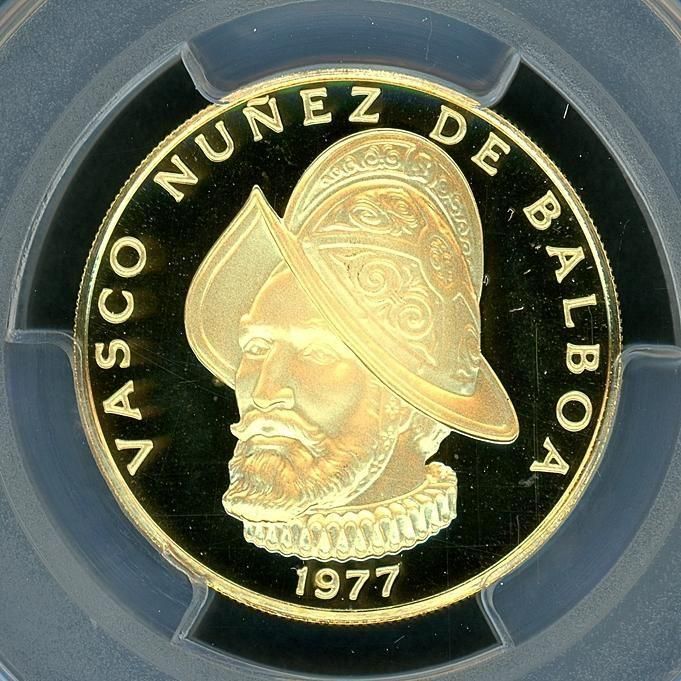 パナマ 1977年 100BALBOAS金貨 PCGS PR69DCAM - 名古屋 創業70年