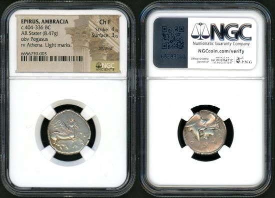 紀元前58年 インド ドラクマ 銀貨 NGC 古代 アンティーク コイン 紀元前58年 インド ドラクマ 銀貨 NGC 古代 アンティーク コイン