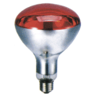 赤外線ランプ　ヒートプラス（250W・細口）