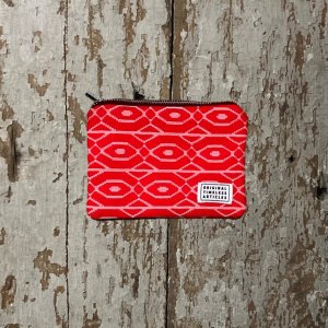 ORIGINAL TIMELESS ARTICLES<br/>VINTAGE FABRIC POUCH<br/>Red Abstract