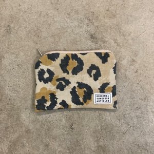 ORIGINAL TIMELESS ARTICLES<br/>VINTAGE FABRIC POUCH<br/>Leopard