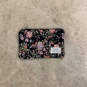 ORIGINAL TIMELESS ARTICLES<br/>VINTAGE FABRIC POUCH<br/> Black Flower