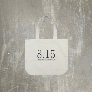 AUGUST FIFTEENTH<br/>Large Canvas Tote<br/>Natural