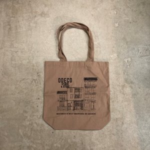 ODECO<br/> Canvas Tote Bag - Store Front<br/>Brown