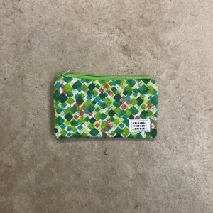 ORIGINAL TIMELESS ARTICLES<br/>VINTAGE FABRIC POUCH<br/>Greens