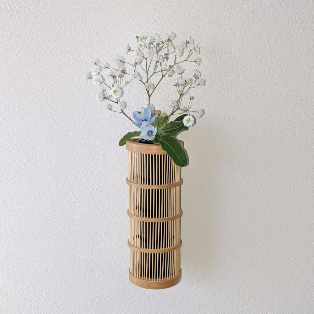 竹製 花瓶 - 花瓶