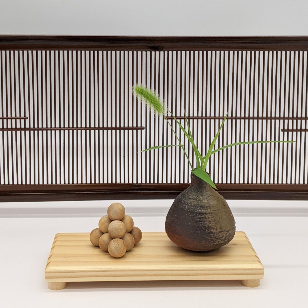 衝立 結界 -竹細工 お茶会 和室 日本のお土産
