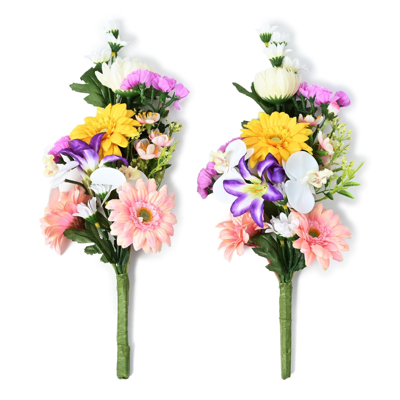 仏花セット　造花 造花・仏花-お仏壇向き中型サイズ1束