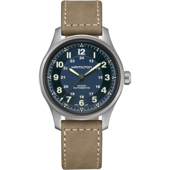 Hamilton KHAKI Field TITANIUM AUTO〈ハミルトン カーキフィールド　チタニウムオート 〉 - 山形  ブランド時計販売正規取扱店 新光堂｜SHINKODO WATCH Online Store | 山形で腕時計をお探しなら安心アフターサービスの新光堂