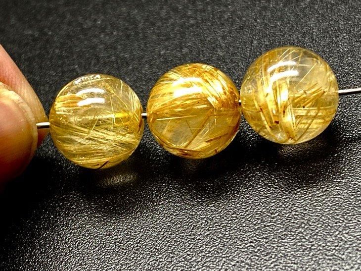 ☆安心の定価販売☆】 【大粒13.7mm】ルチルクォーツ パワーストーン ...