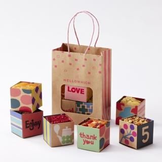 ミニバッグセット  3個入(クラフト)