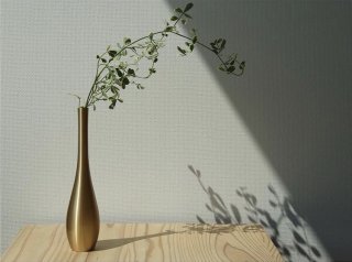 brass  flower-vase