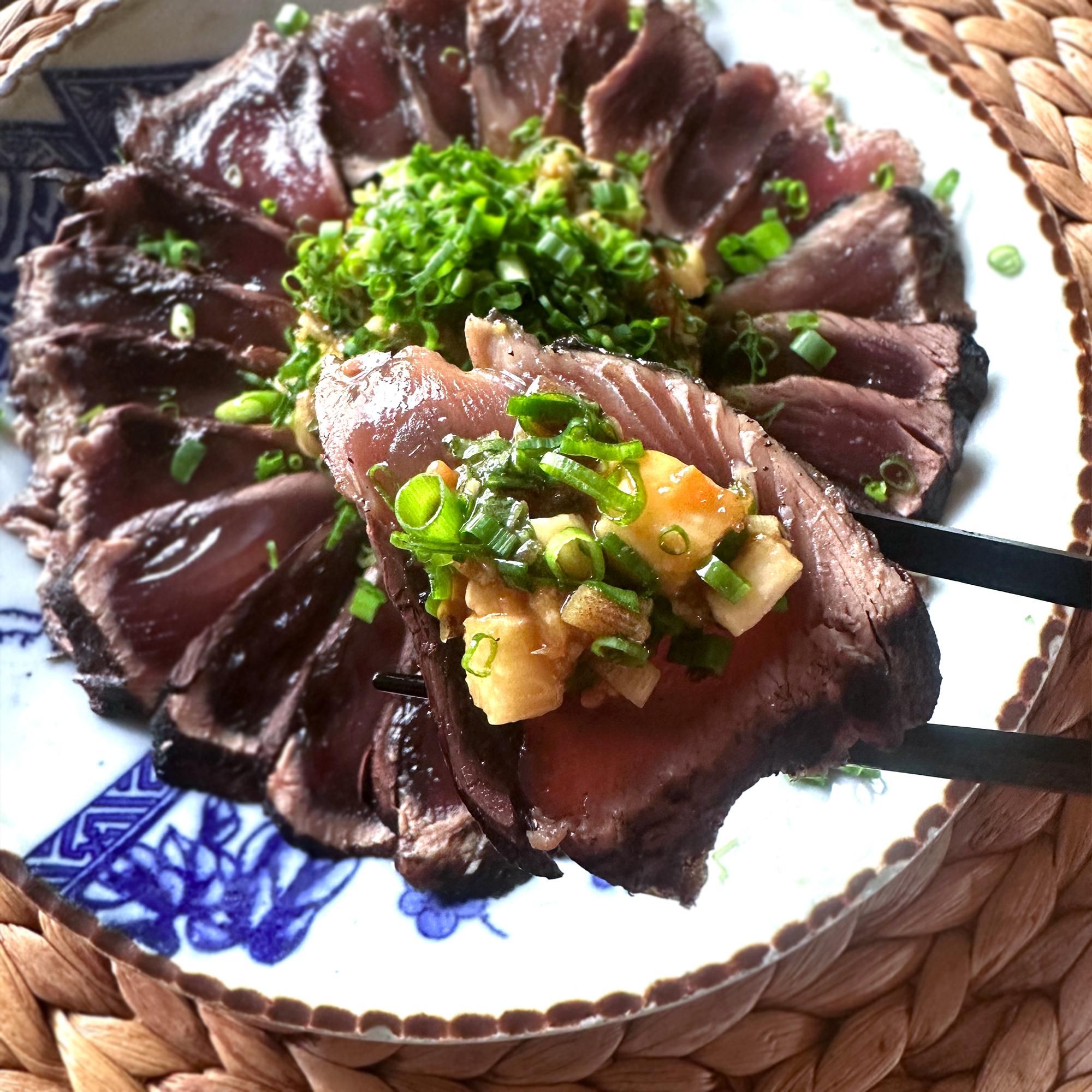 鰹の藁焼き 完成写真