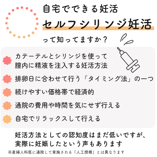 妊活応援セット】タイミングエイド セルフシリンジ法キット ポジティブ