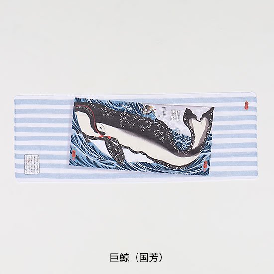 国芳 浮世絵ガーゼてぬぐい - かざり錦