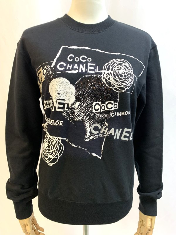 CHANEL シャネル スウェットシャツ｜ハイブランド中古販売 Brocant Closet（ブロカントクロゼット）