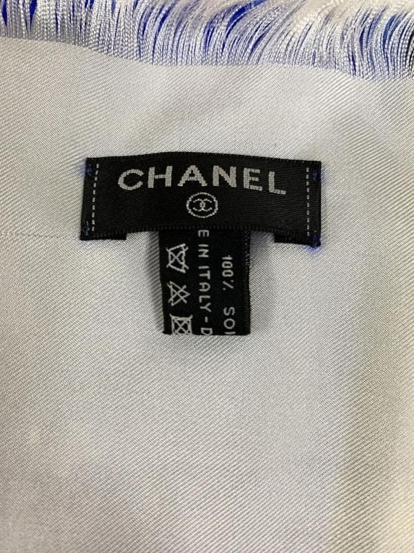 激安本日お値下げジャンク品❤️CHANEL ロゴ入りストール アイボリー‼️セール CHANEL】シャネル『ロゴ レース ショール』レディース ストール