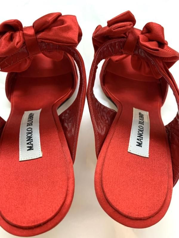 MANOLO BLAHNIK マノロ ブラニク サンダル｜ハイブランド中古販売 Brocant Closet（ブロカントクロゼット）