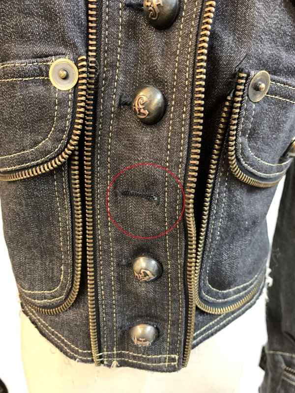 GIANFRANCO FERRE jeans boutique ジャンフランコ フェレ ジーンズ ブティック デニムジャケット｜ハイブランド中古販売  Brocant Closet（ブロカント クロゼット）