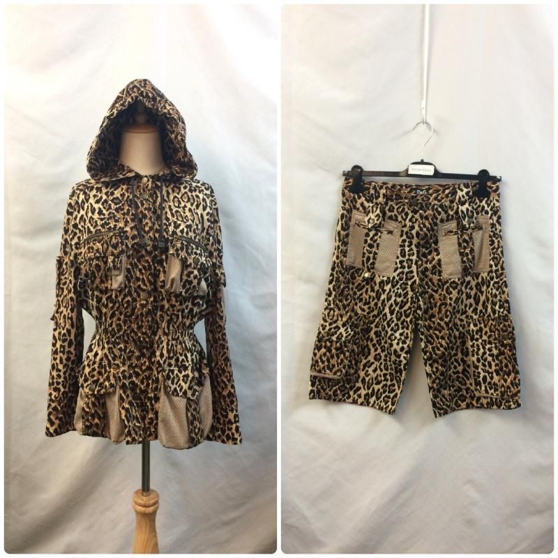 ドルチェアンドガッバーナ D&G Pコート タータンチェック 裏地総柄 XL ドルチェアンドガッバーナ D&G Pコート タータンチェック 裏地総柄 XL