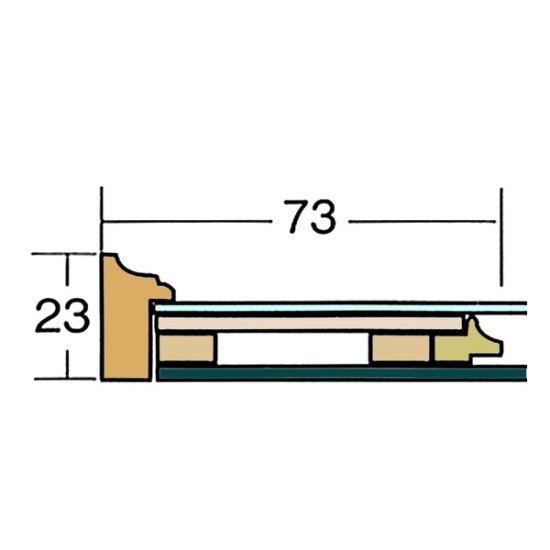 【日本画額】木製フレーム 和額 色紙額 色紙Fサイズ 木製日本画額色紙サイズ（273×242mm）ベージュ - ARTAG SELECT SHOP