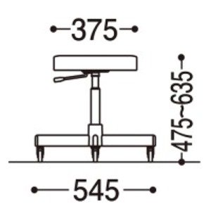 ジョインテックス 丸イス RD-6LNZ - ARTAG SELECT SHOP