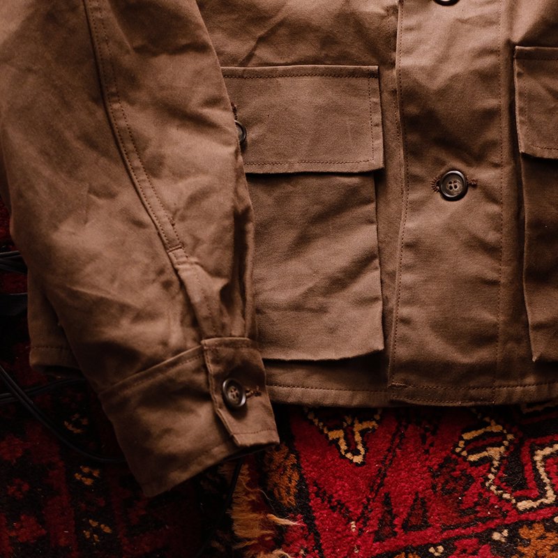 【orSlow オアスロウ】MEXICAN LINING HUNTING JACKET COFFEE BROWN -  in-and-out(インアンドアウト)