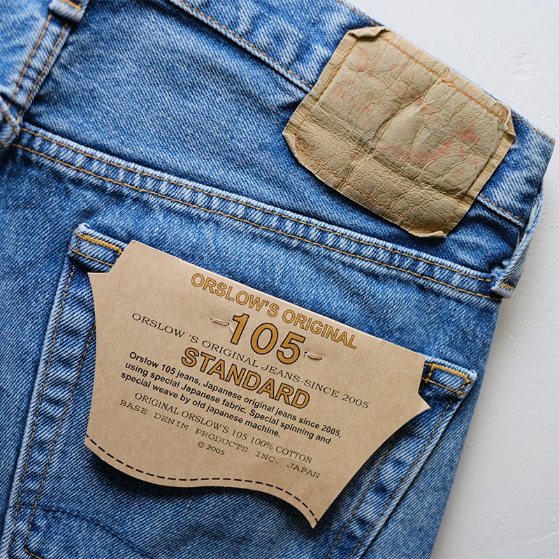 【orSlow オアスロウ】105 90'S 5 POCKET DENIM USED - in-and-out(インアンドアウト)