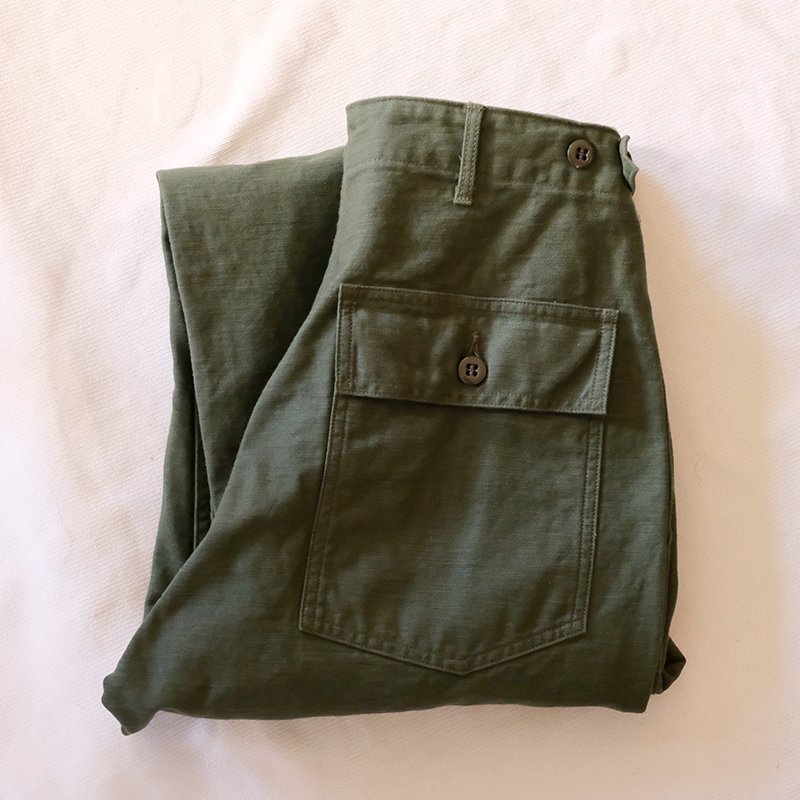 orSlow US ARMY FATIGUE PANTS (REGULAR FIT) GREEN