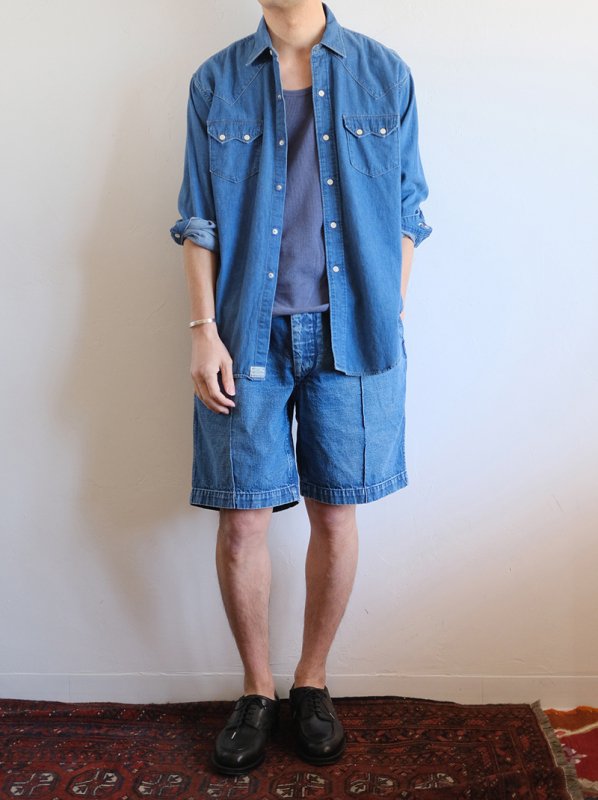 orSlow オアスロウ】DENIM WESTERN SHIRT - in-and-out(インアンドアウト)