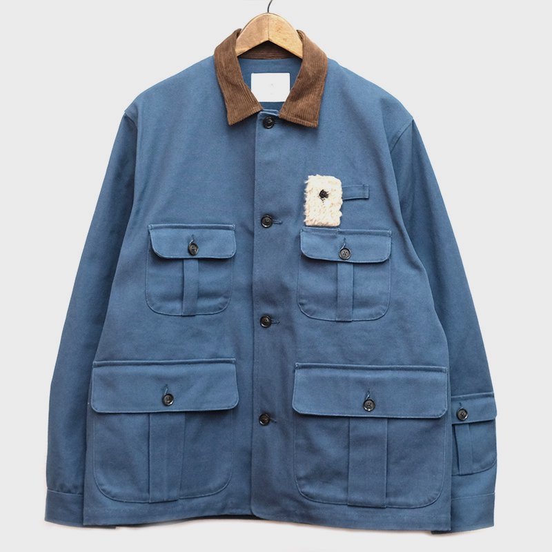 bukht ブフト】DUCK HUNTING JACKET NAVY - in-and-out(インアンドアウト)